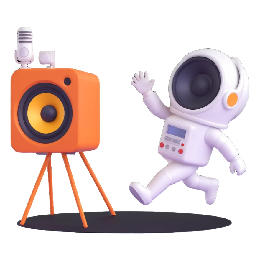 astro et moi en train de courrir sur la page sticker