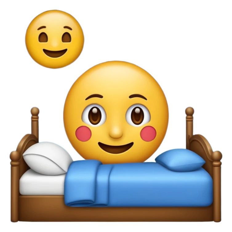 crea un emoji de buenas noches javier sticker