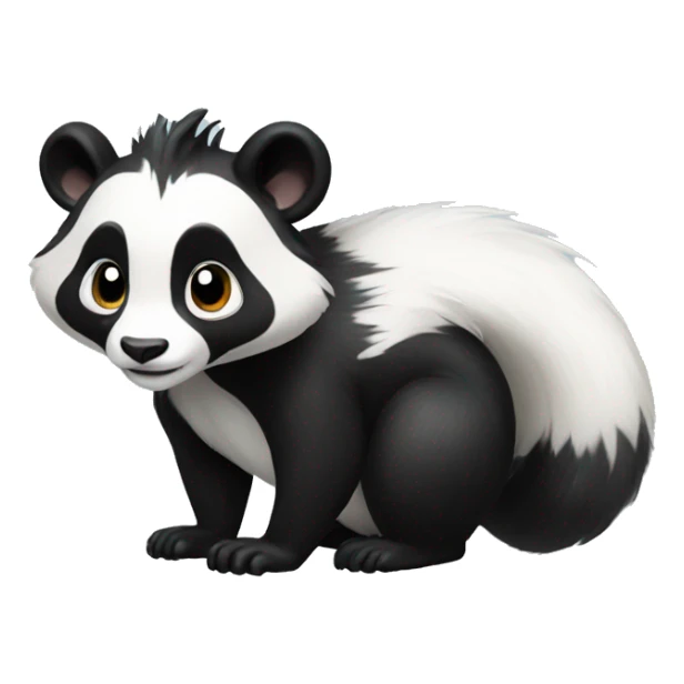 skunk-panda-hybrid full body sticker