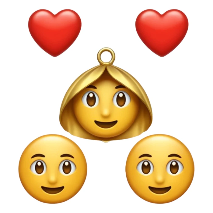 Kırmızı ince uçlu kolye şeklinde Sarkaç sticker