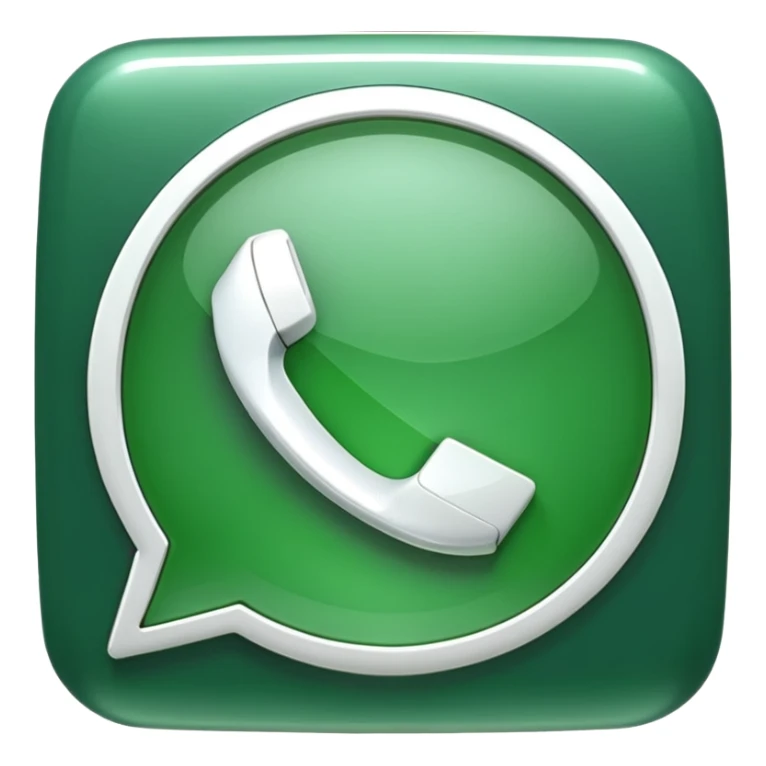 create image of the icon of watsup sticker