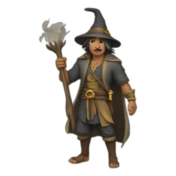 KARANGA la sorcière  sticker