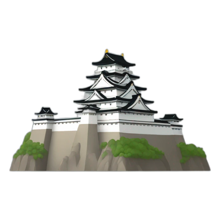 himeji castle sticker