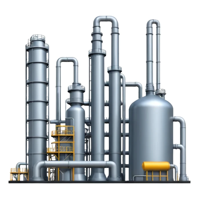 oil refining complex sticker