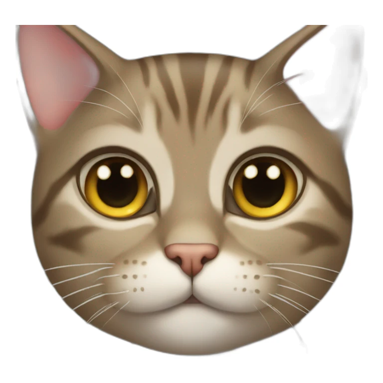 American-short-hair-cat sticker