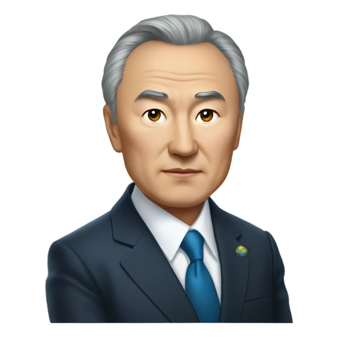 Nūrsūltan Nazarbaev President of Kazakhstan sticker