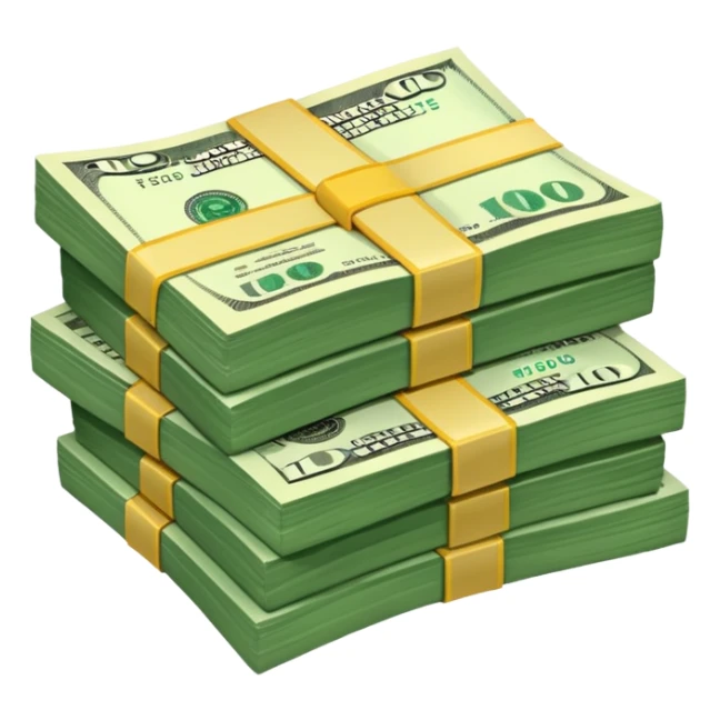 money dollar stack sticker
