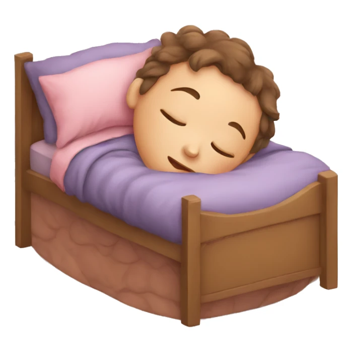 Child sleep  sticker