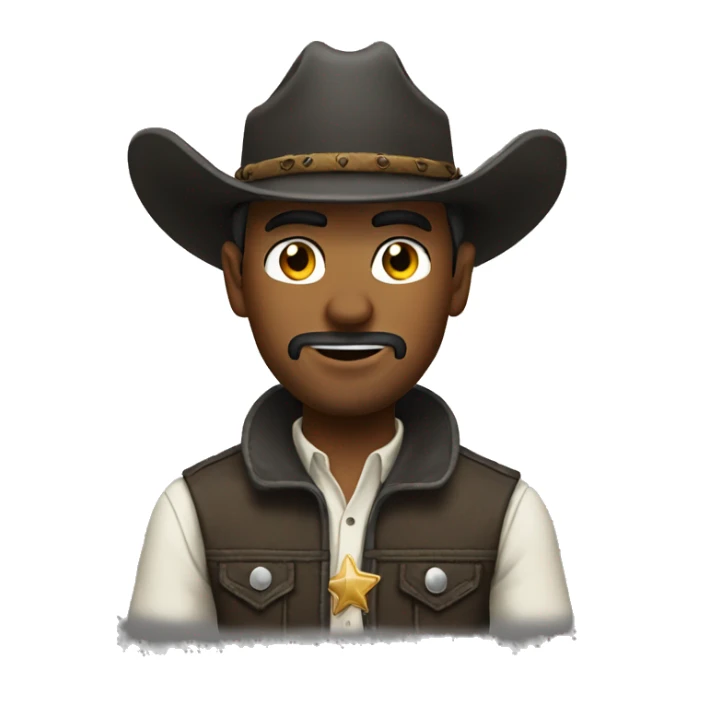 Cowboy wof sticker