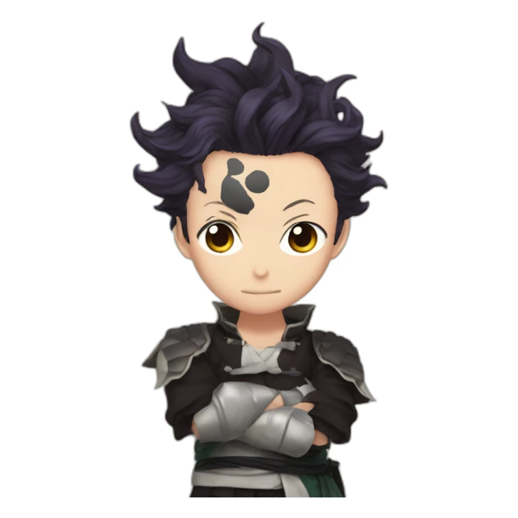 Tanjiro Kamado demon slayer sticker