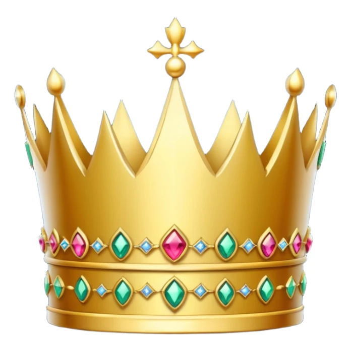 golden crown royal without too many details sticker