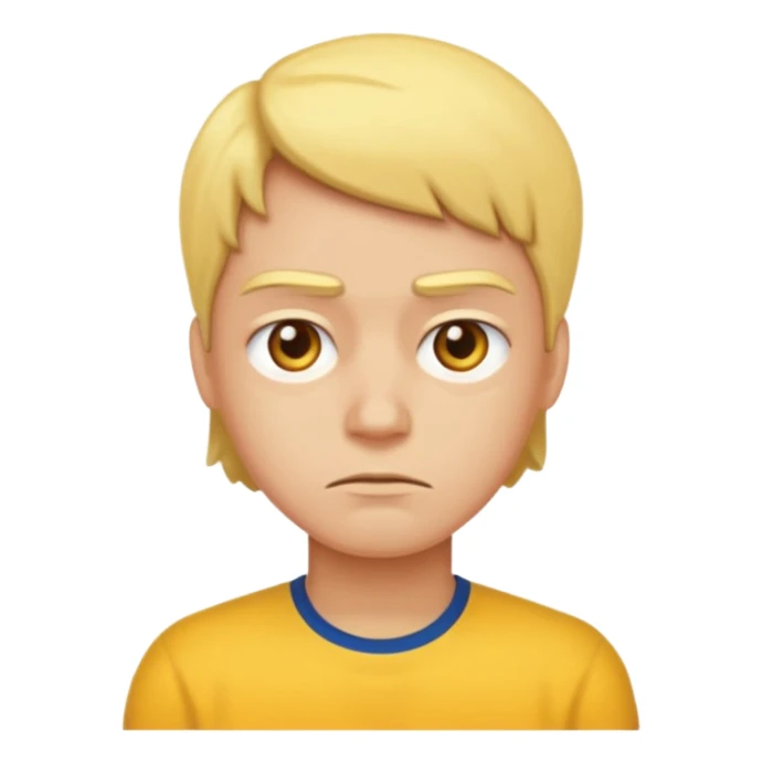 A yellow face doing 67 and he’s kinda mad but not really sticker