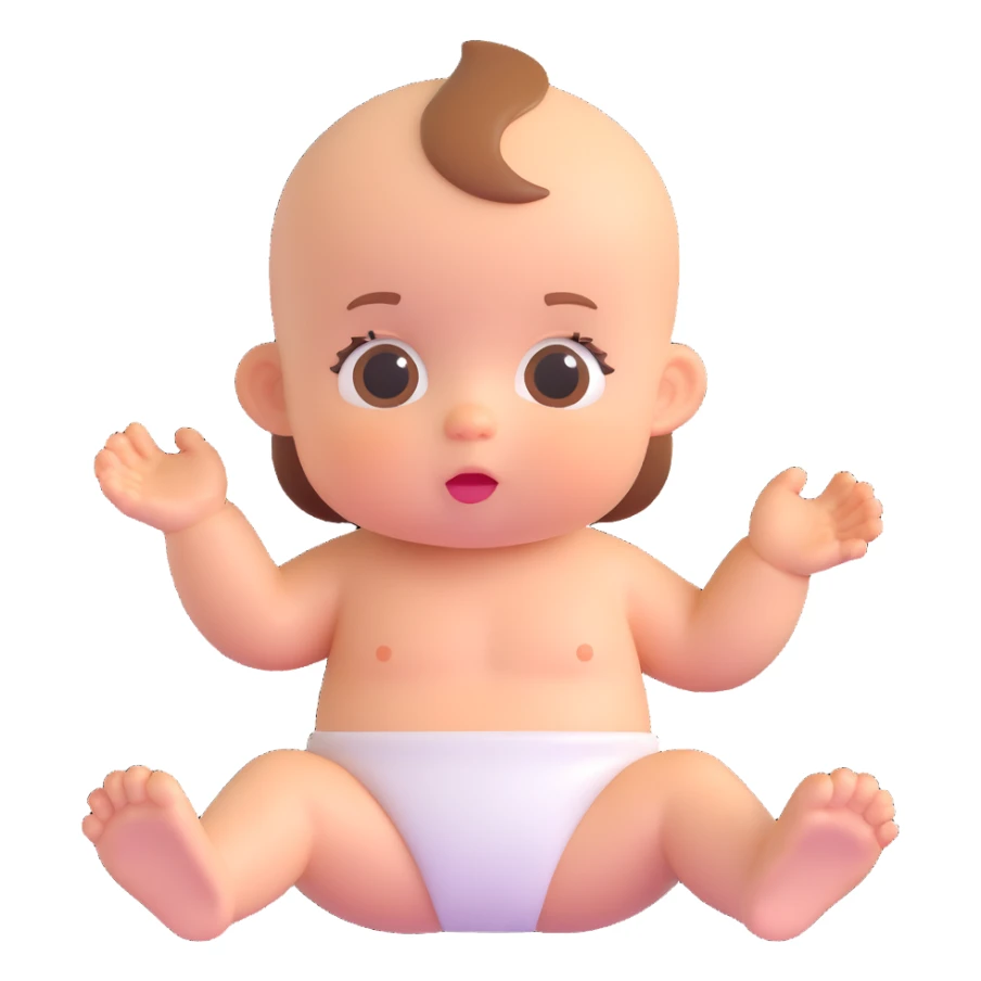 cute baby sticker