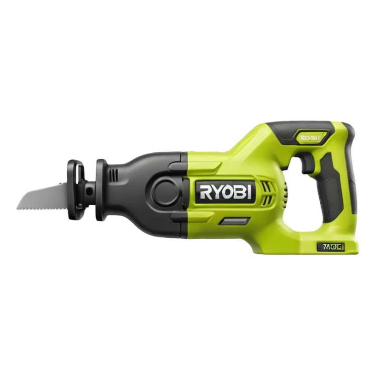RYOBI ONE+ 18V Cordless Reciprocating saw battery  sticker