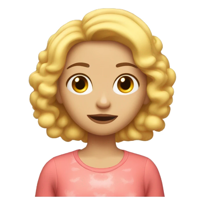 Sally in flash mcqueen that she’s waking up in the morning sticker