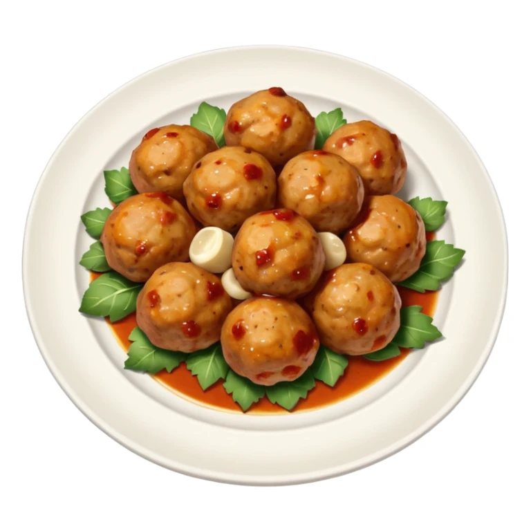 Polpette di tacchino al forno sticker