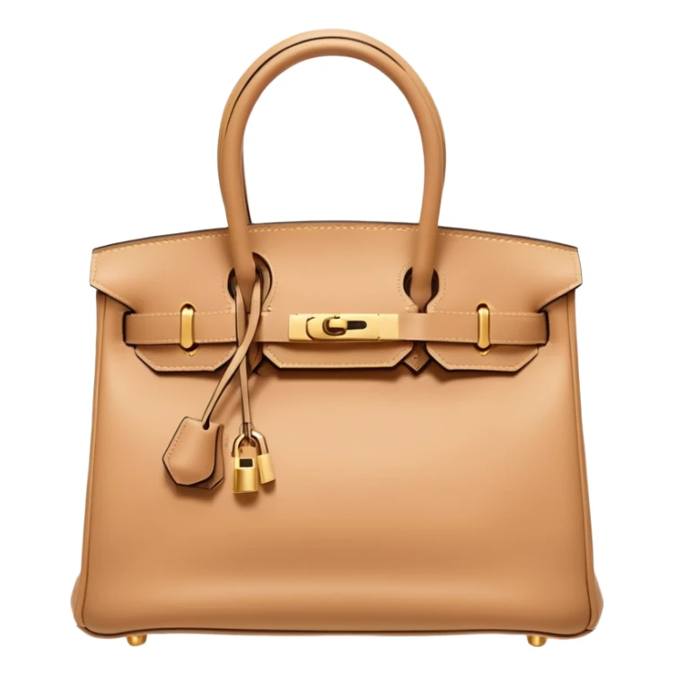 hermes birkin flesh color bag gold hardware sticker