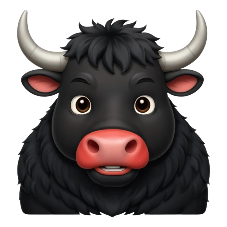 Ferdinand (black) from the Ferdinand disney movie sticker