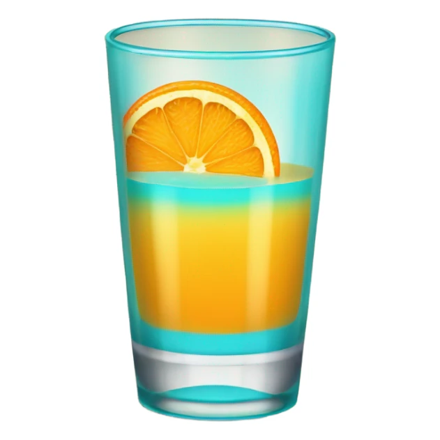 Orange juice  sticker
