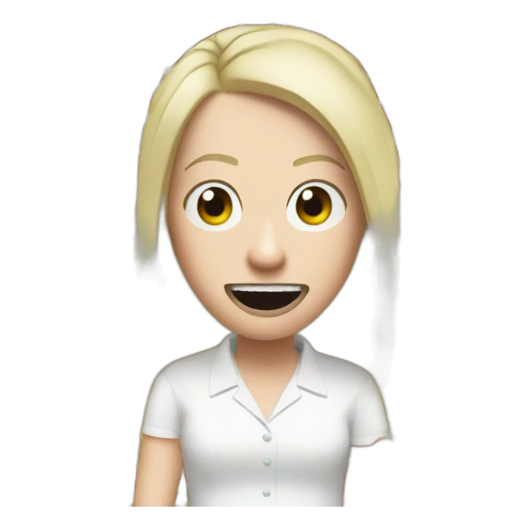 Shaun of the Dead with Queen punch sticker