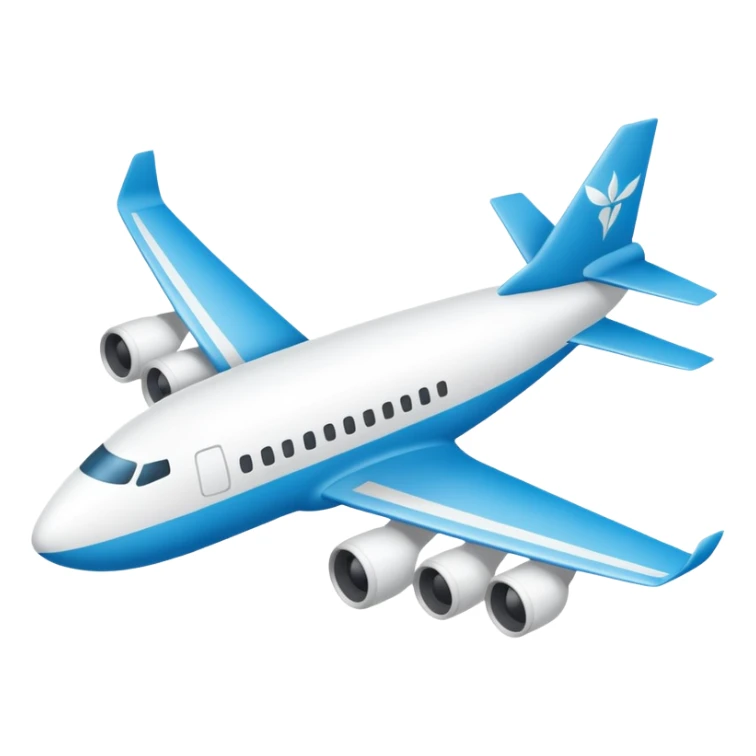 emoji con texto XimaTravel +avión sticker