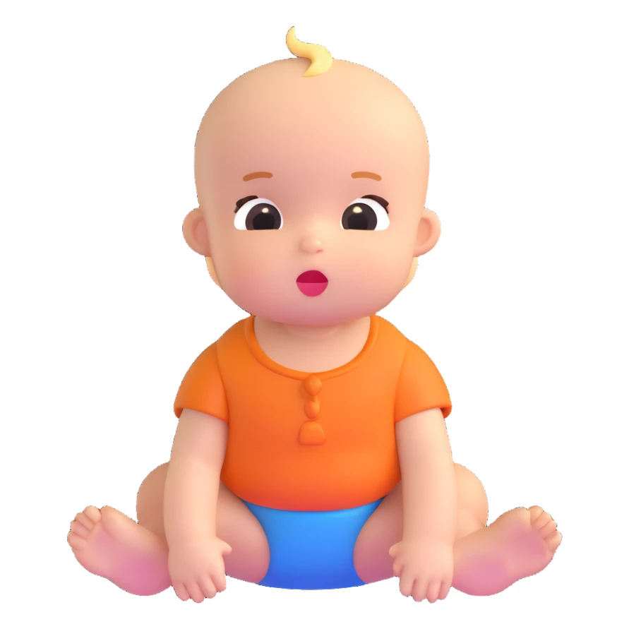 cute baby sticker