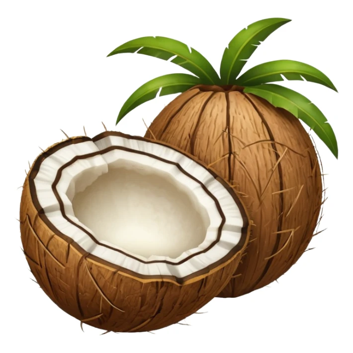 Coconut sticker