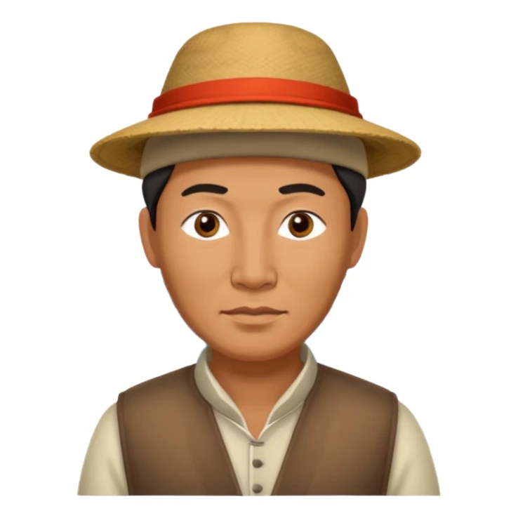 kyrgyz man trading cars sticker