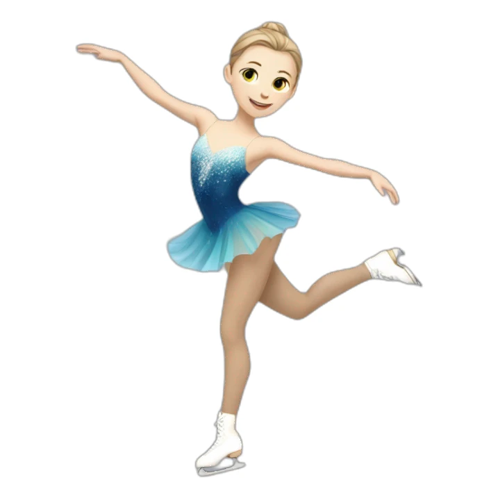 Alexandra trusova figure skater sticker