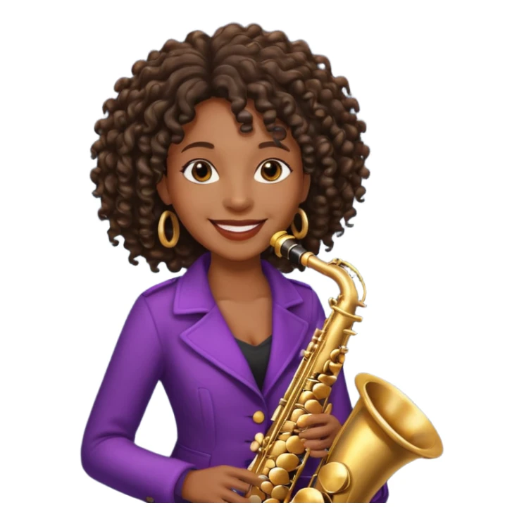 Street Music Performer black woman  sticker