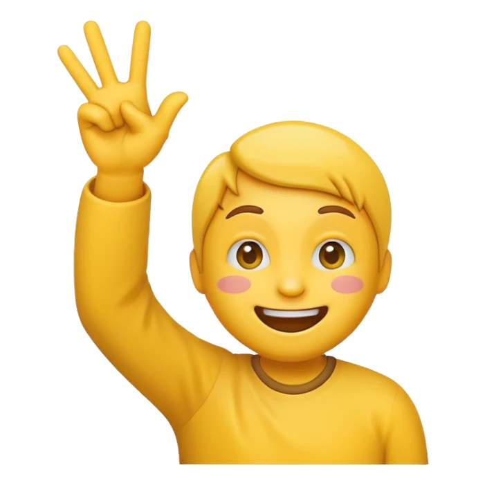emoji throwing up the okay sign  sticker