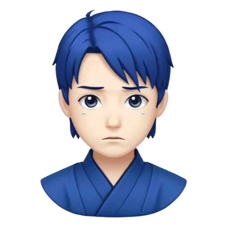 Giyuu tomioko from demon slayer sticker