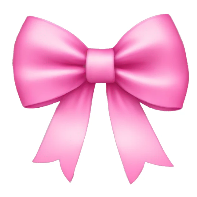 Pink bow  sticker