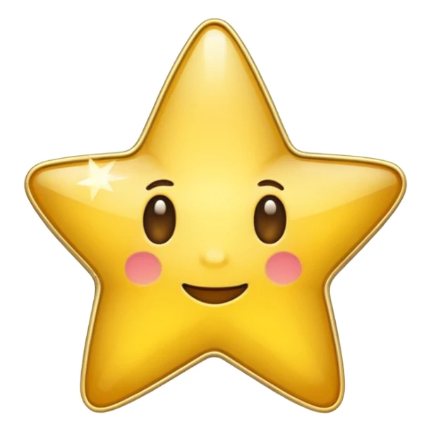 star emoji icon with no fce png sticker