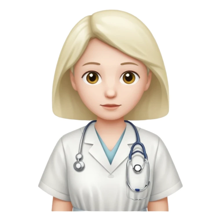 patient in hospital in hospital sticker