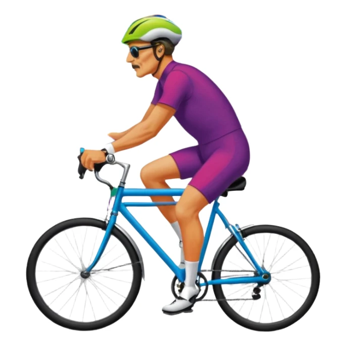 psychedelic blotter paper with a bicycle and Albert Hofmann, vibrant colors, no text sticker