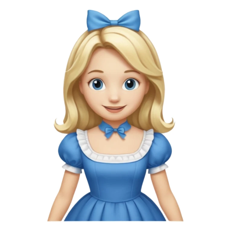 MAKE A ALICE AND THE WONDER LAND EMOJI sticker