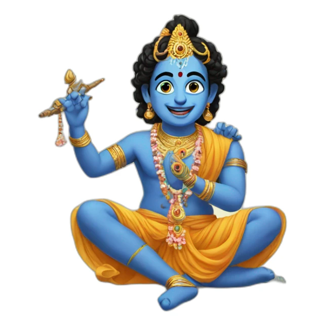 Krishna  sticker
