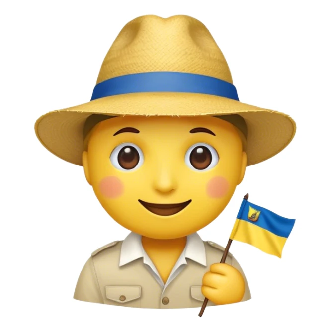 un emoji ecuatoriano sticker