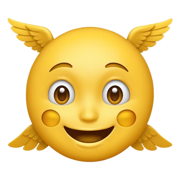 flying face emoji sticker