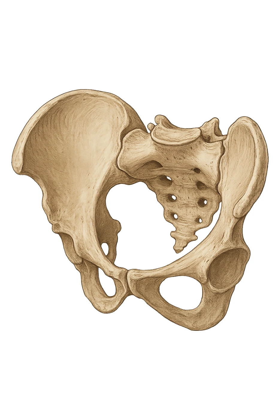 Bacino anatomico sticker