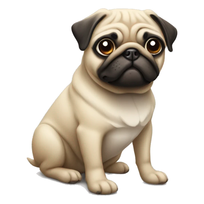 Pug  sticker