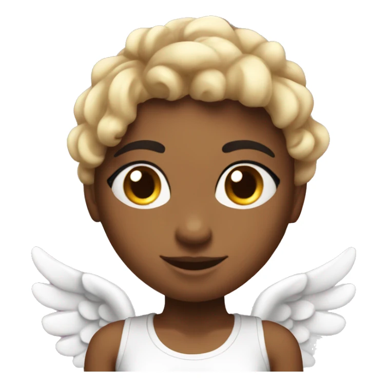 angelic girl in gym  working out cute curve sticker