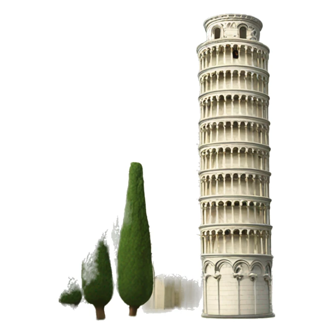 Leaning Tower Of Pisa  sticker