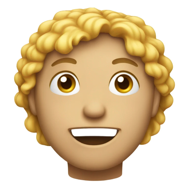 Emoji face with the characters FYI on the bottom right corner. sticker