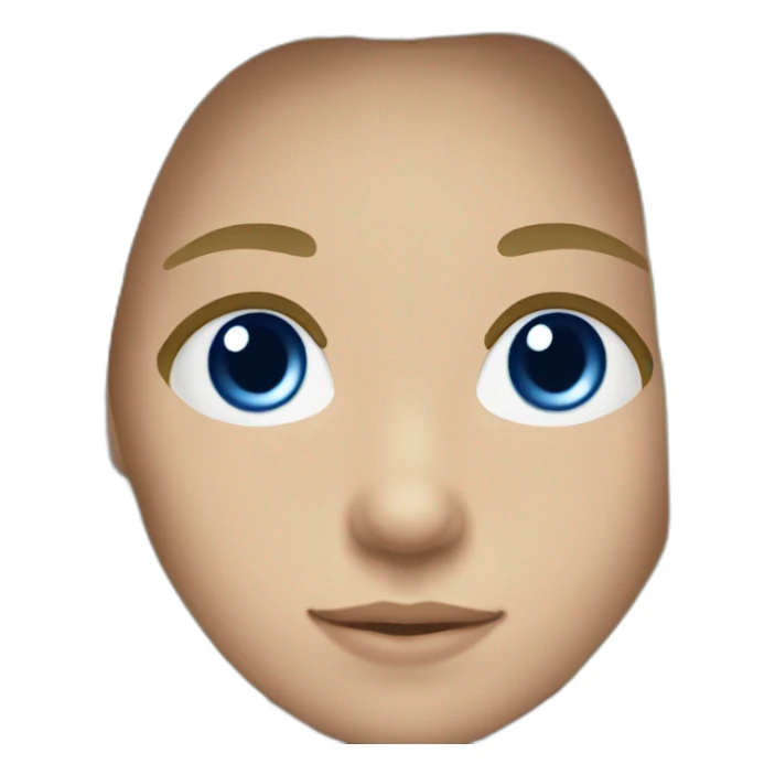 slavic dark blonde boy blue eyes sticker