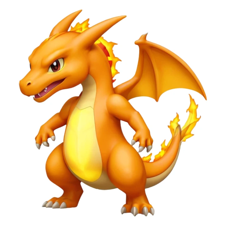 Charzard as a electric Pokémon sticker