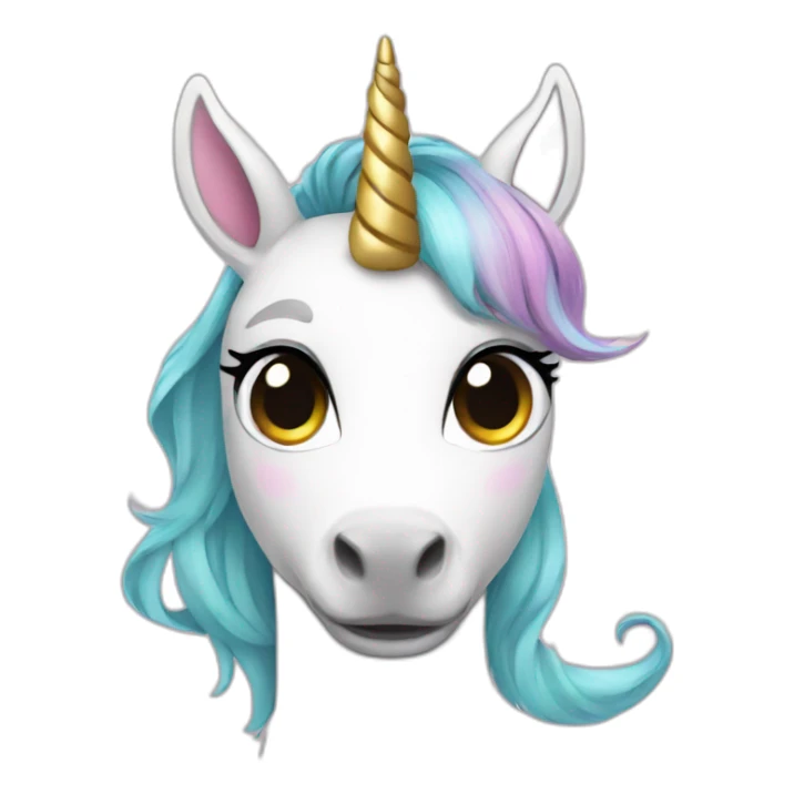 dresses unicorn sticker