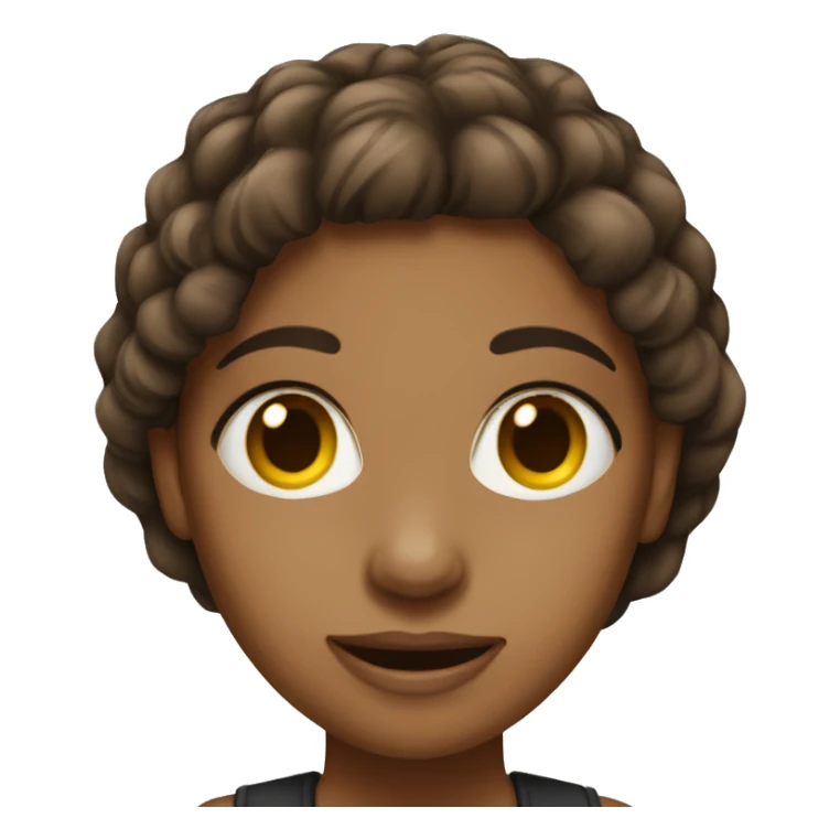 Pay with card brown hair girl sticker