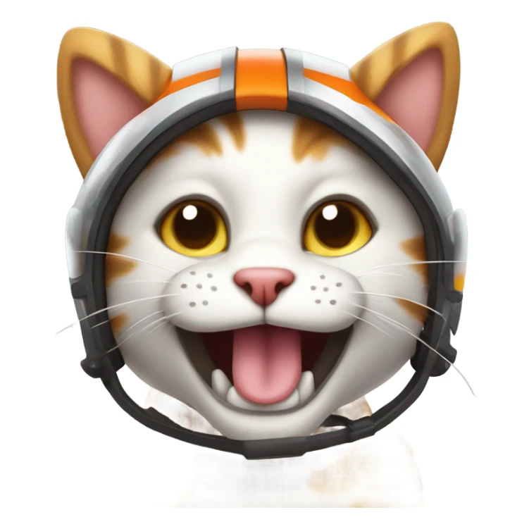 jolly cat football helmet sticker